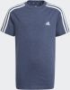 Adidas T shirt 3 Stripes Navy/Wit Kinderen online kopen