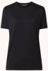 Acne Studios Ellison Gezicht T shirt , Zwart, Dames online kopen