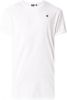 G-Star G Star RAW regular fit T shirt van biologisch katoen wit online kopen