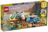 Lego 31108 Creator 3 in 1 Familievakantie met Speelgoed Caravan, Auto en Camper, Bouwset voor Kinderen vanaf 9 Jaar en Ouder online kopen