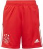 Adidas Performance Junior Ajax Amsterdam voetbalshort training rood/wit online kopen