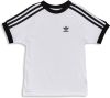 Adidas Adicolor 3Stripes Shortsleeve Tee Voorschools T Shirts online kopen