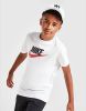 Nike Futura Icon T Shirt Junior White/Obsidian/University Red Kind online kopen