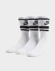 Nike Sportswear Essential Crew sokken(3 paar) White/Black/Black Dames online kopen