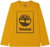 Timberland T shirt met lange mouwen, in katoen online kopen
