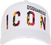 Dsquared2 Men Accessories Hats Caps White Ss23 , Wit, Heren online kopen