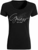 Guess T shirts Short Sleeve CN Chloe Tee Zwart online kopen