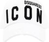 Dsquared2 baseball cap with logo , Wit, Heren online kopen