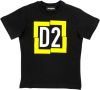 Dsquared2 T shirt dq0799 d004g dq900 , Zwart, Heren online kopen