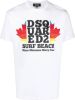 Dsquared2 T shirts and Polos White , Wit, Heren online kopen
