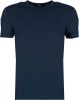 Dsquared2 Icon Printed Cuff T Shirt , Blauw, Heren online kopen