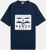 Kenzo Lighthouse slim fit T shirt met front en backprint online kopen