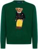 Polo Ralph Lauren Bear Long Sleeve Pullover 710850566001 , Groen, Heren online kopen