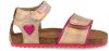 Vingino Floor leren sandalen roze/metallic online kopen
