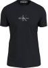 Calvin Klein Men Short Sleeve T shirt White , Wit, Heren online kopen