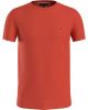 Tommy Hilfiger Oranje T shirt Stretch Extra Slim Fit Tee online kopen