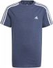 Adidas T shirt 3 Stripes Navy/Wit Kinderen online kopen