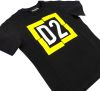Dsquared2 T shirt dq0799 d004g dq900 , Zwart, Heren online kopen