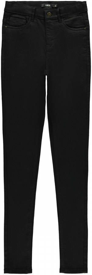 LMTD high waist skinny jeans NLFPIL zwart online kopen