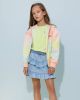 Nono Blauwe Neva Short Light Weight Denim Skirt online kopen