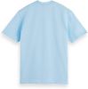 Scotch & Soda Unisex T shirt van biologisch katoen met ronde hals online kopen