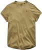 G-Star G Star RAW regular fit T shirt van biologisch katoen fresh army green online kopen