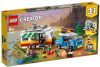 Lego 31108 Creator 3 in 1 Familievakantie met Speelgoed Caravan, Auto en Camper, Bouwset voor Kinderen vanaf 9 Jaar en Ouder online kopen