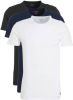 Polo Ralph Lauren T shirt Korte Mouw WHITE/BLACK/ANDOVER HTHR pack de " online kopen