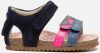 Shoesme BI21S080-C leren sandalen donkerblauw/multi online kopen